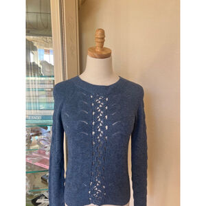 Women's Wool See by Chloe Sweater XS Blue
